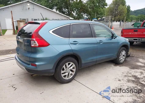 2015 Honda Cr-V Ex из США, поврежденный, VIN 5J6RM4H57FL012098